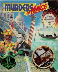 Murders In Venice Atari ST US box art